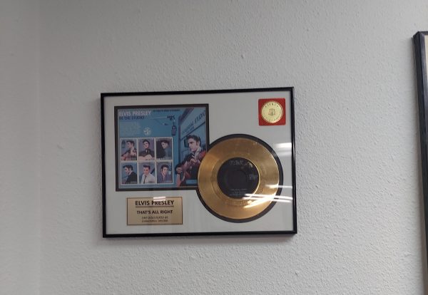Elvis Presley That's All Right 24kt Gold Platted