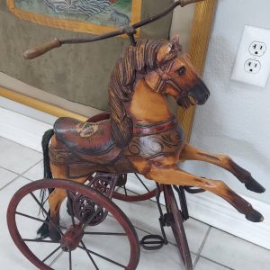 Victorian Horse Tricycle
