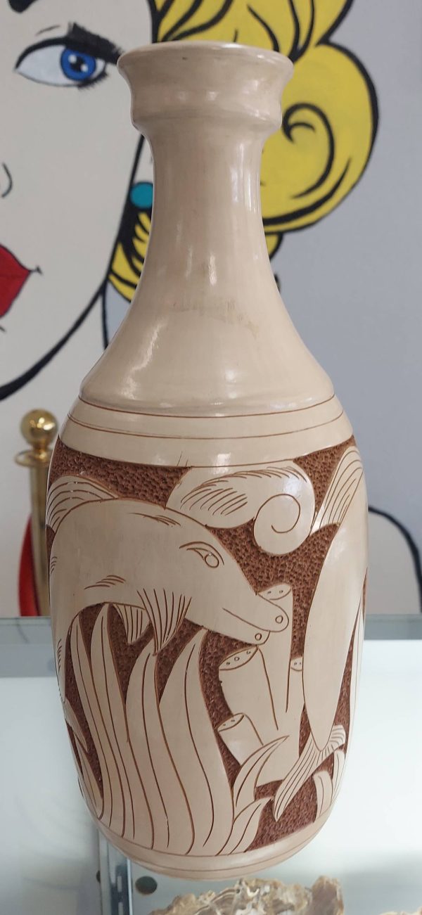 Dolphin Vase
