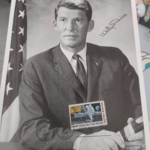Signed photograph of Walter M. Schirra